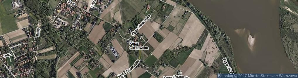 Zdjęcie satelitarne Kępa Okrzewska ul.